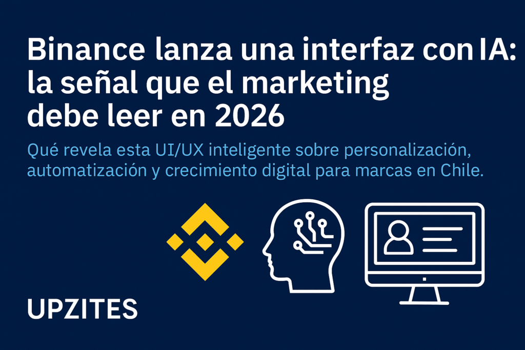 Binance lanza una interfaz con IA: la señal que el marketing debe leer en 2026